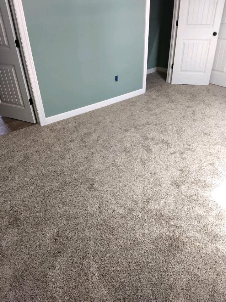 A grey color flooring works on new home